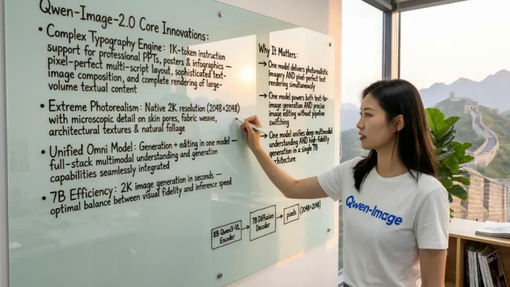 Qwen Image 2.0 imeges